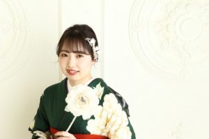 緑振袖