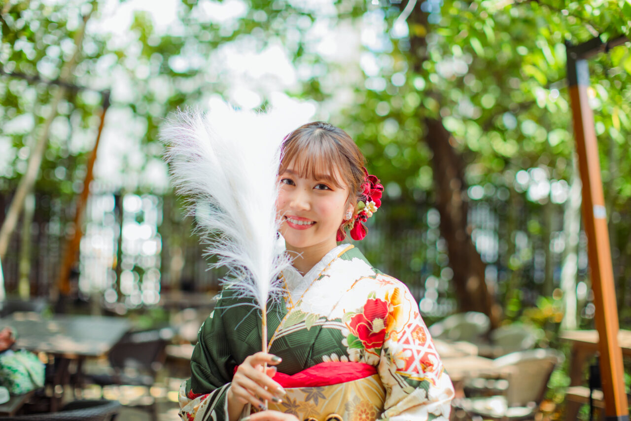 成人式　振袖