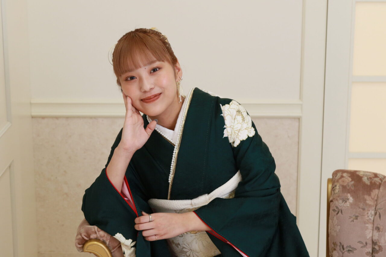 緑振袖