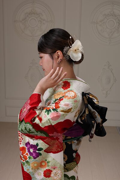 シニヨンヘア