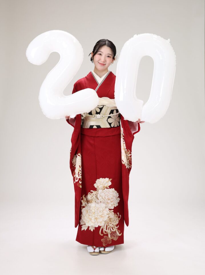 赤振袖
成人式
前撮り