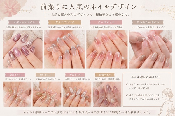 成人式ネイル